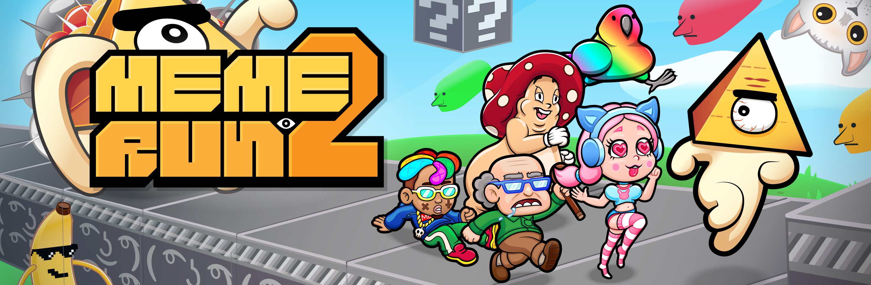 Meme Run 2 Header